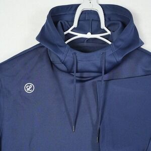 Legends Hawthorn Tech Hoodie Mens Navy Hoodie Athletic Gym Performance Large